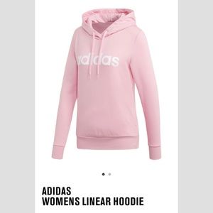 Adidas Pink Hoodie.